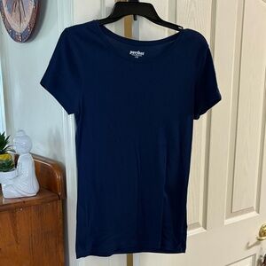 Old Navy Dark Blue Short Sleeve Tee